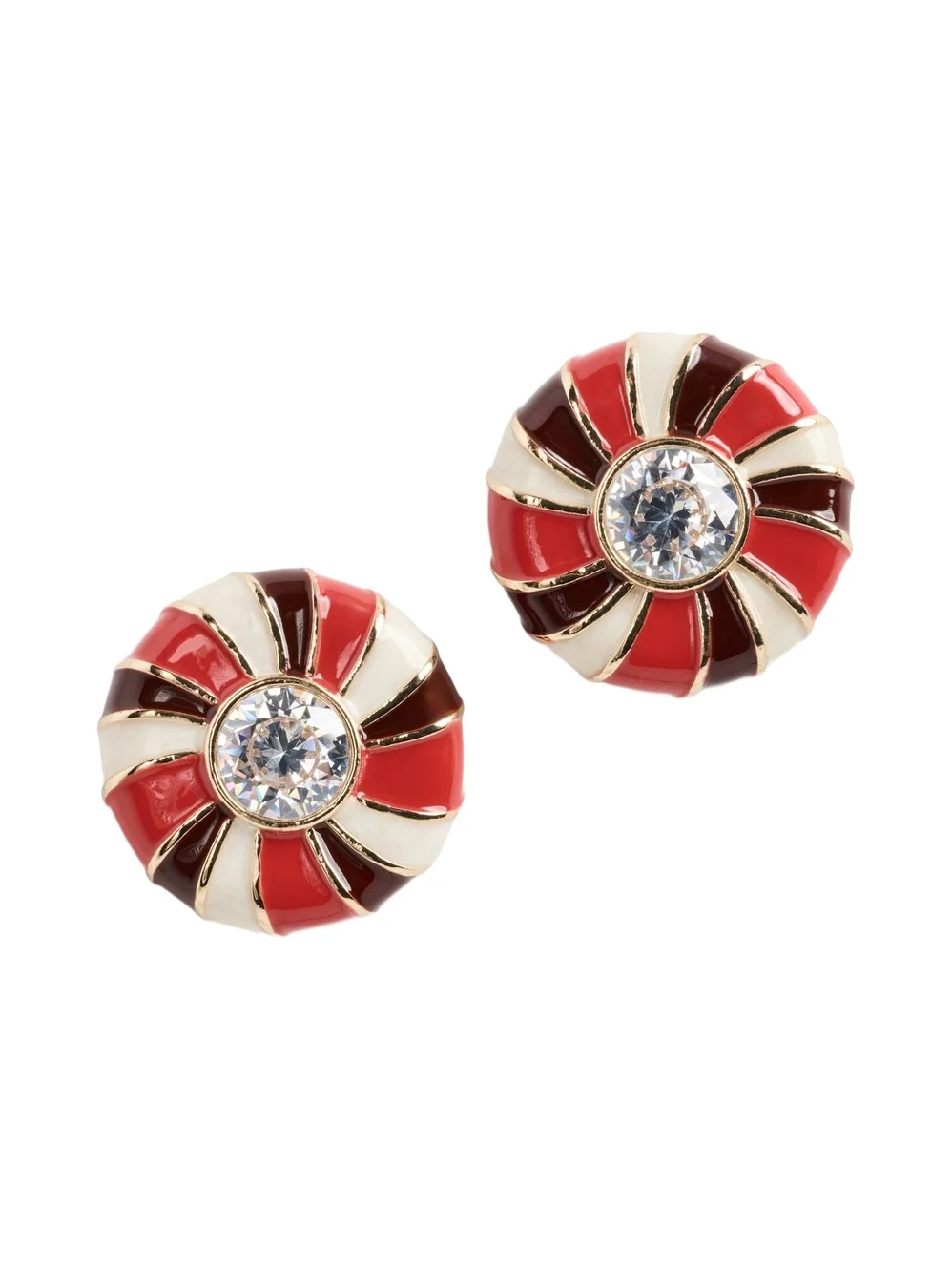 Mint To Be Merry Peppermint Earrings