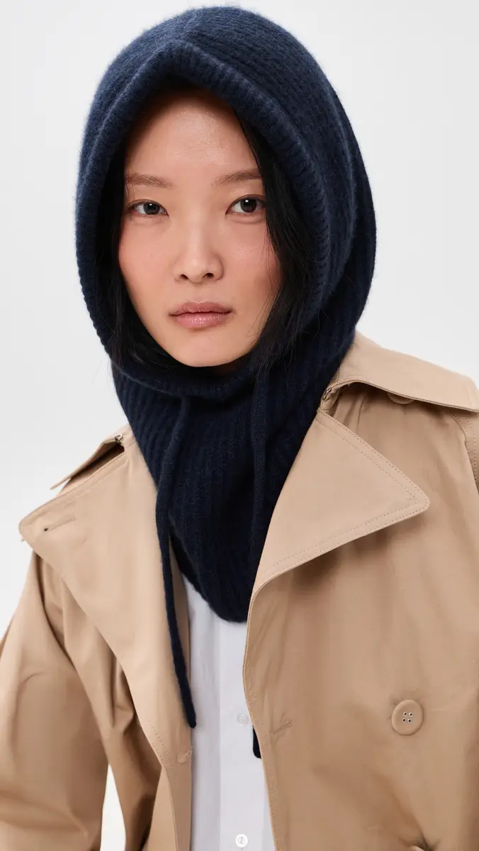 White + Warren Cashmere Ribbed Balaclava | Thumbnail 2 White + Warren Cashmere Ribbed Balaclava | Thumbnail 2