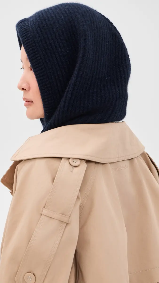White + Warren Cashmere Ribbed Balaclava | Thumbnail 3 White + Warren Cashmere Ribbed Balaclava | Thumbnail 3