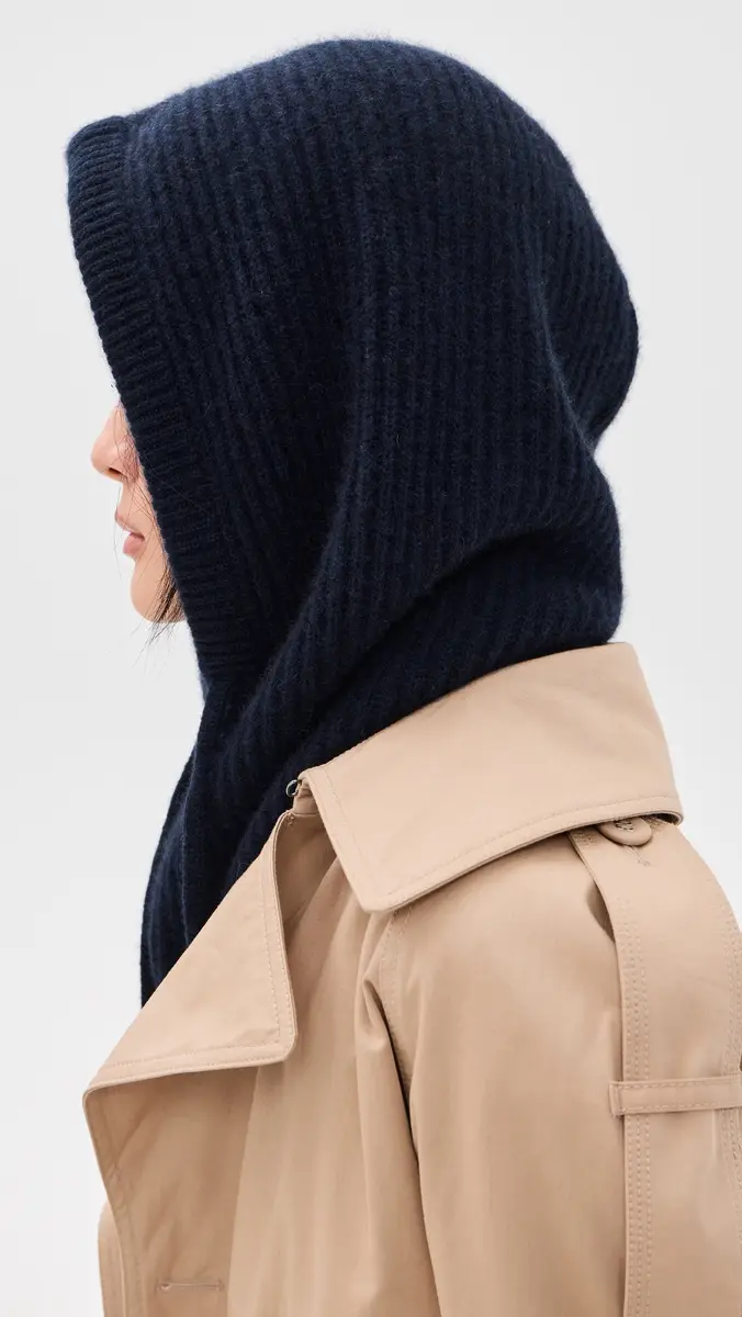 White + Warren Cashmere Ribbed Balaclava | Thumbnail 4 White + Warren Cashmere Ribbed Balaclava | Thumbnail 4