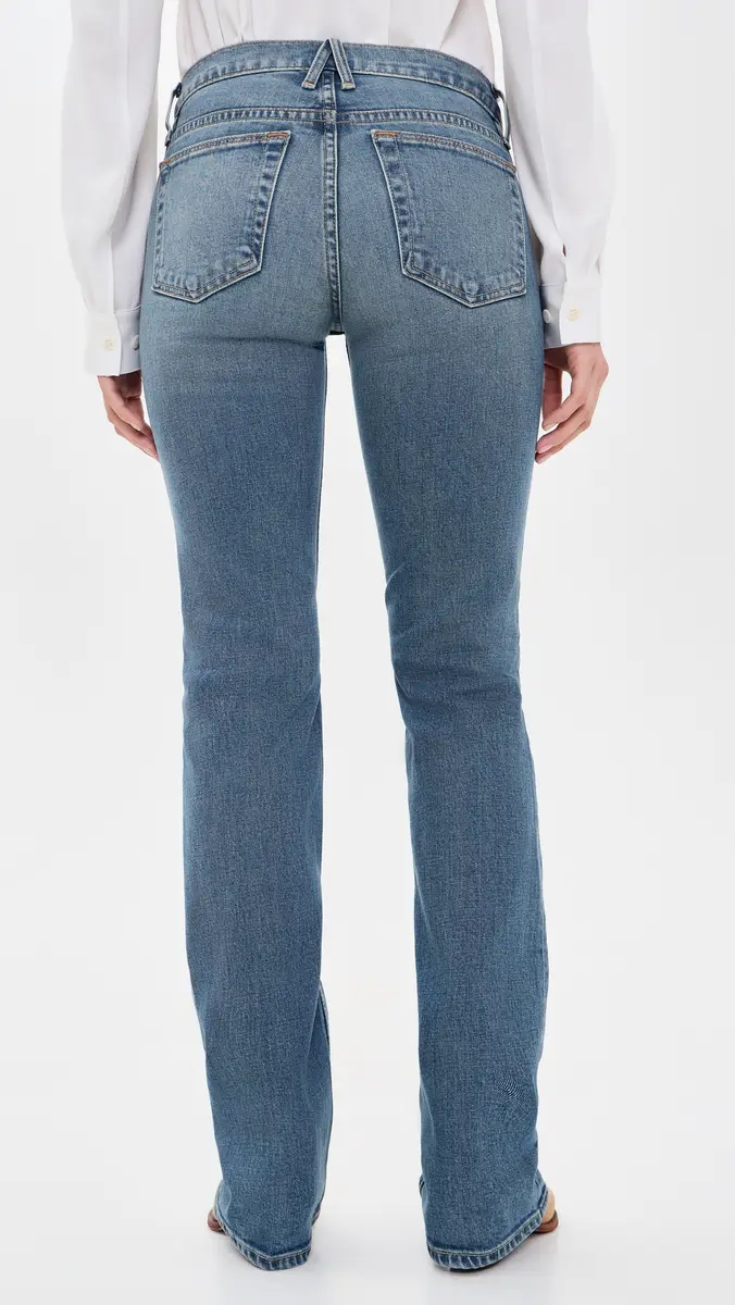 SLVRLAKE Olivia Low Rise Boot Jeans | Thumbnail 3 SLVRLAKE Olivia Low Rise Boot Jeans | Thumbnail 3