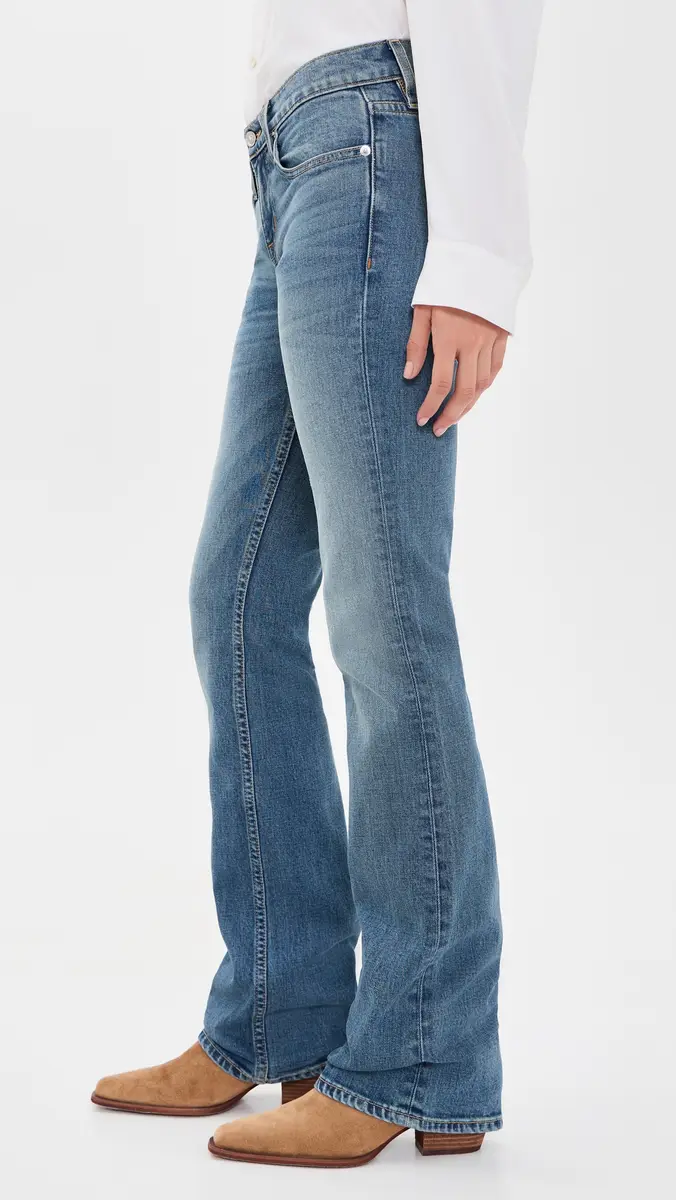 SLVRLAKE Olivia Low Rise Boot Jeans | Thumbnail 4 SLVRLAKE Olivia Low Rise Boot Jeans | Thumbnail 4