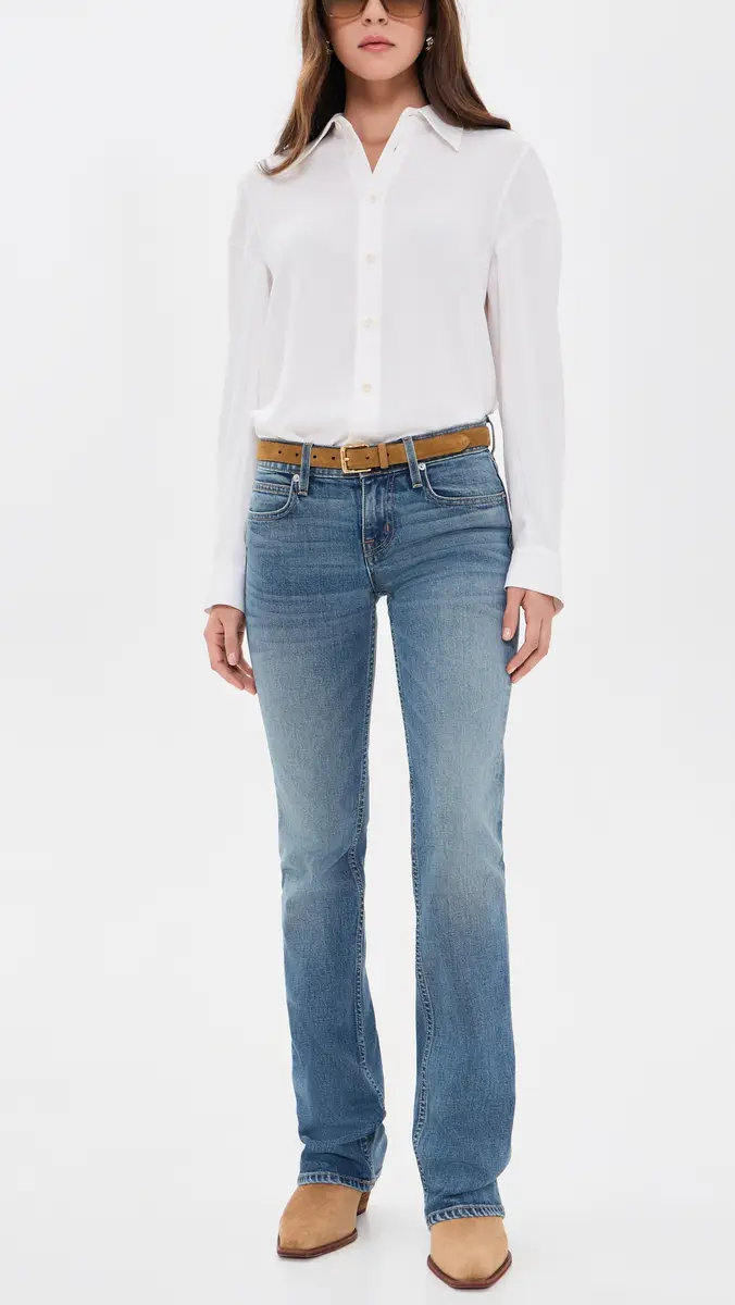 SLVRLAKE Olivia Low Rise Boot Jeans | Thumbnail 5 SLVRLAKE Olivia Low Rise Boot Jeans | Thumbnail 5