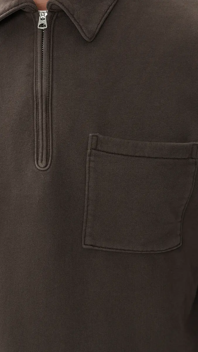 Madewell New Mccarren Quarter Zip Sweatshirt | Thumbnail 6 Madewell New Mccarren Quarter Zip Sweatshirt | Thumbnail 6