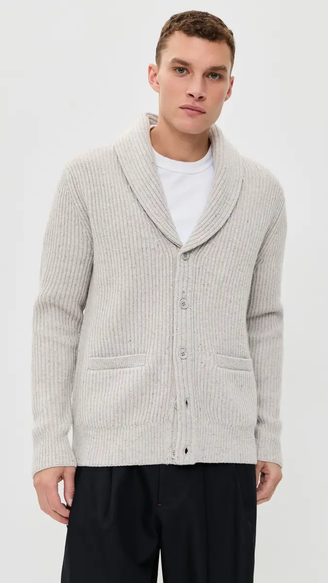 REIGNING CHAMP Merino Kenny Shawl Cardigan | Thumbnail 2