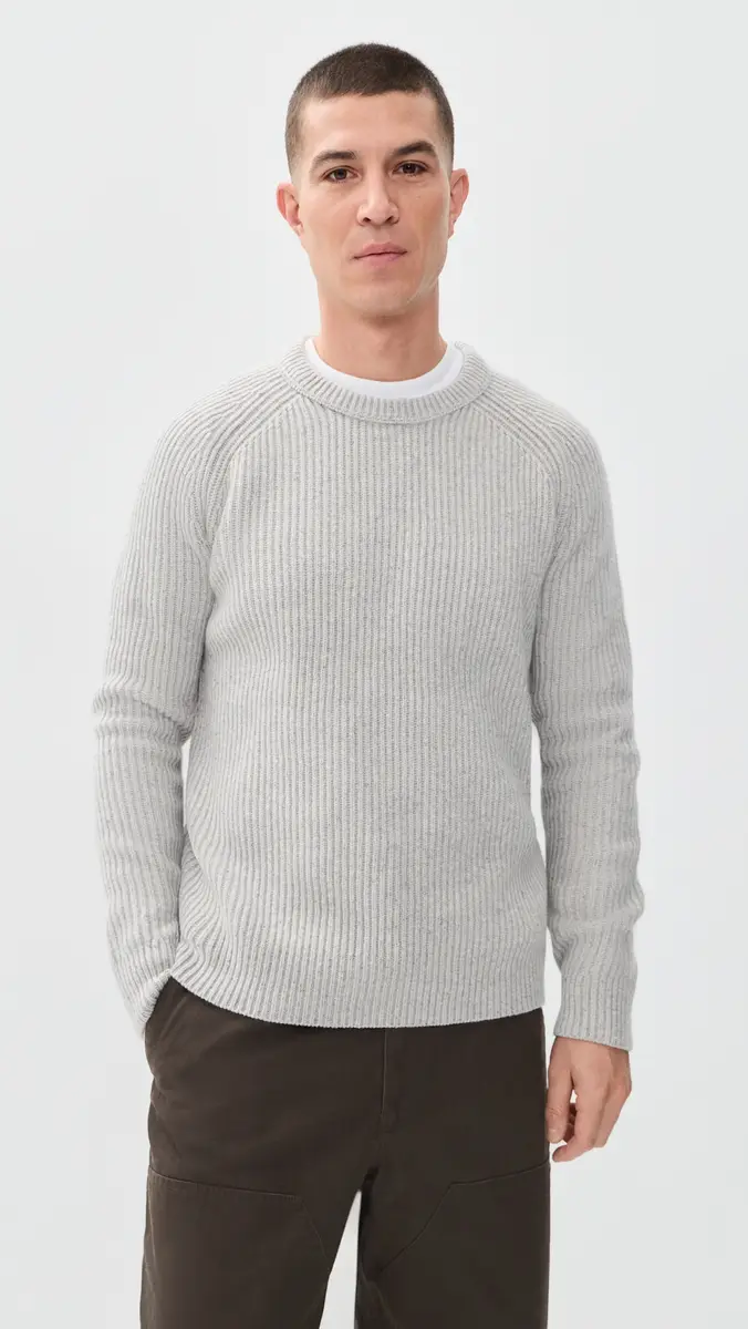 REIGNING CHAMP Merino Wool Kenny Crewneck Sweater | Thumbnail 2