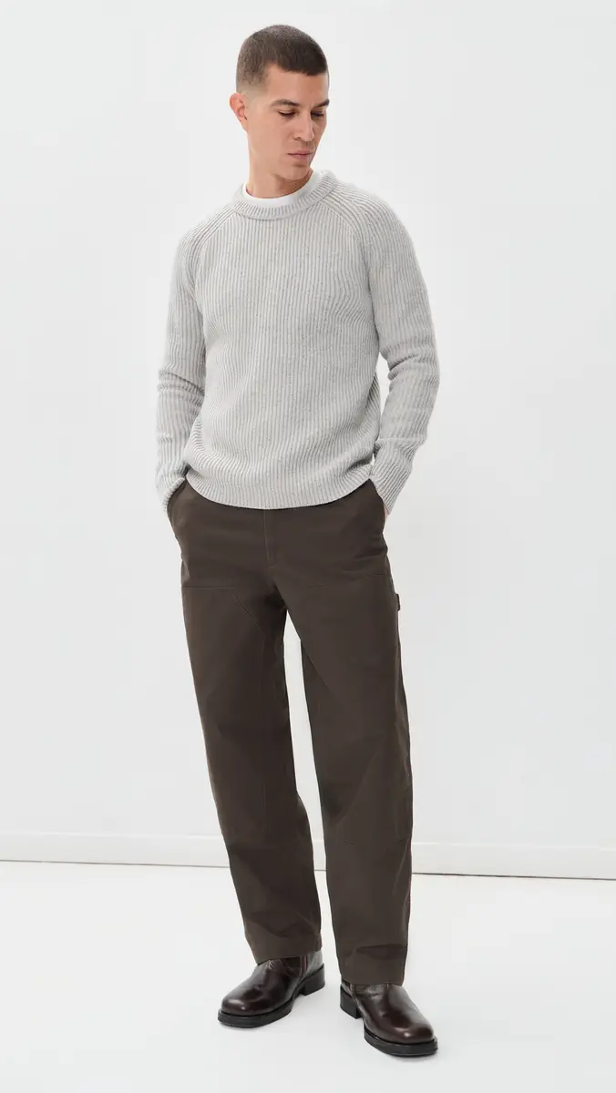 REIGNING CHAMP Merino Wool Kenny Crewneck Sweater | Thumbnail 5