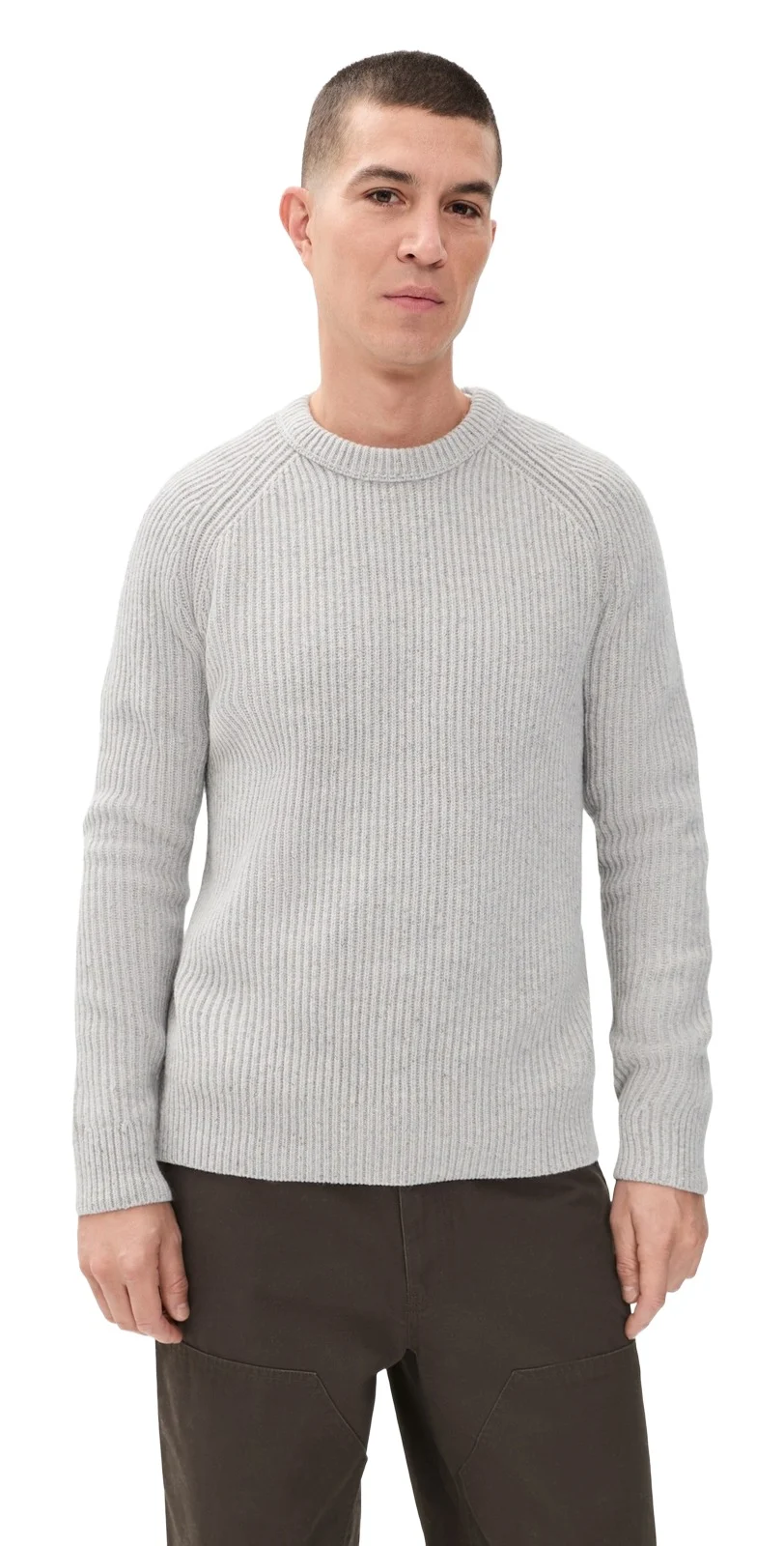 REIGNING CHAMP Merino Wool Kenny Crewneck Sweater
