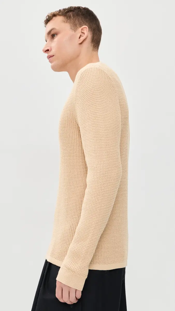 Redvanly Posner Cotton Cashmere Thermal Sweater | Thumbnail 4