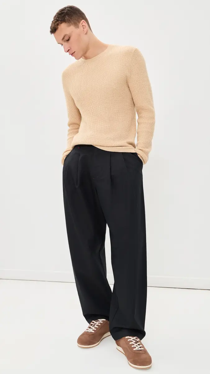 Redvanly Posner Cotton Cashmere Thermal Sweater | Thumbnail 5