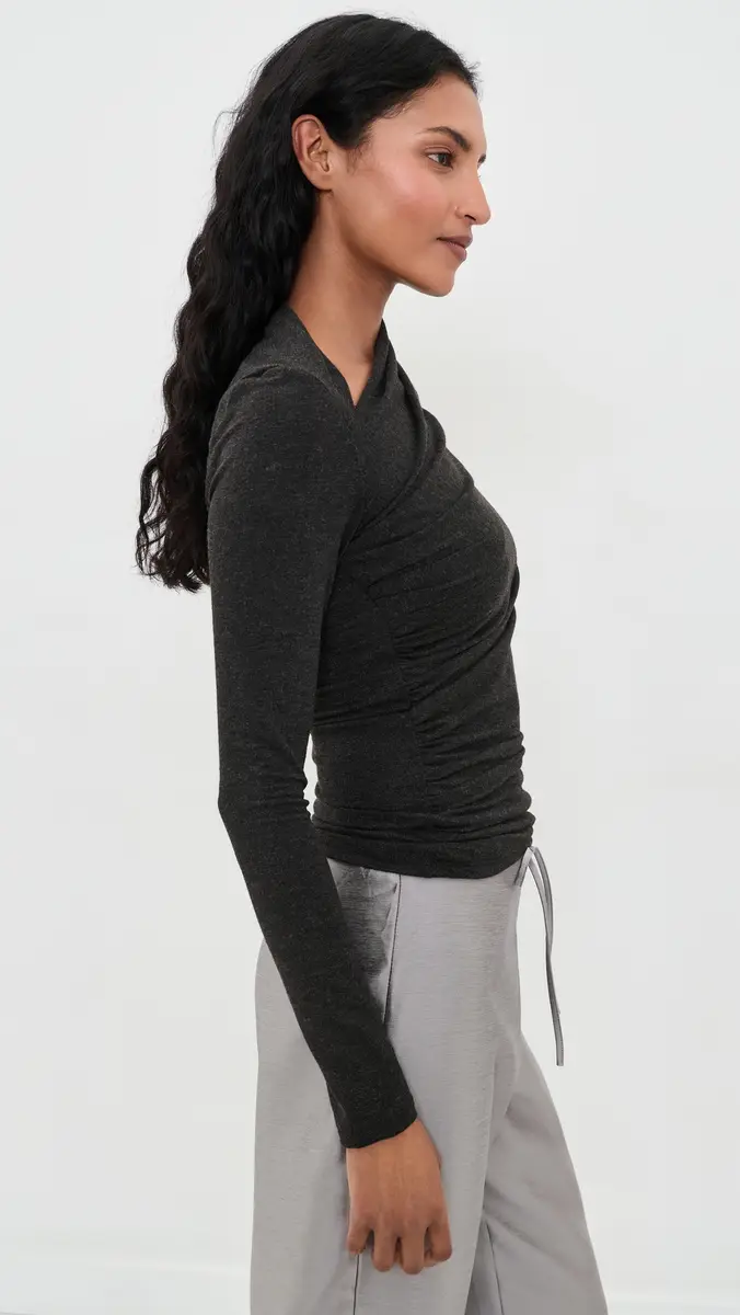 ENZA COSTA Lurex Jersey Slash Top | Thumbnail 4 ENZA COSTA Lurex Jersey Slash Top | Thumbnail 4