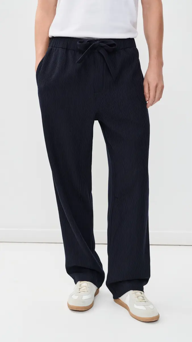Frescobol Carioca Luan Wool Knitted Relaxed Trousers | Thumbnail 2 Frescobol Carioca Luan Wool Knitted Relaxed Trousers | Thumbnail 2