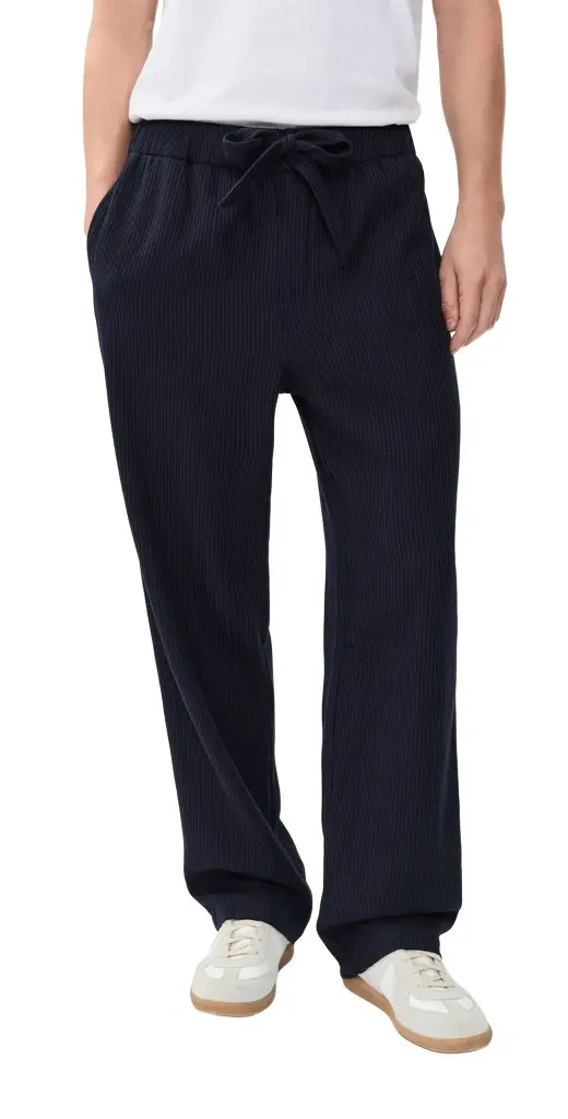 Frescobol Carioca Luan Wool Knitted Relaxed Trousers