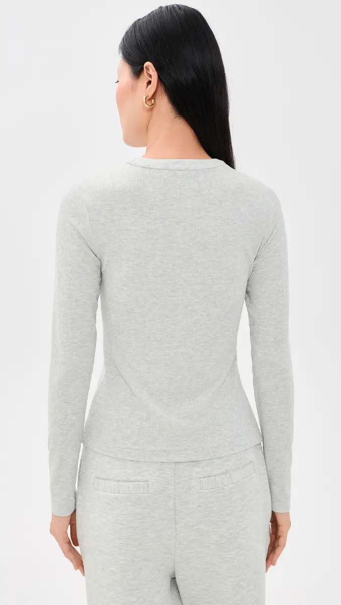 Varley Kesia Long Sleeve Henley Top | Thumbnail 3 Varley Kesia Long Sleeve Henley Top | Thumbnail 3