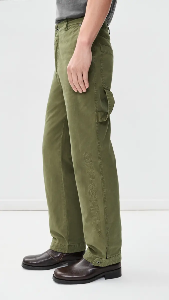 Off-White Racing Staff Straight Pants | Thumbnail 4 Off-White Racing Staff Straight Pants | Thumbnail 4