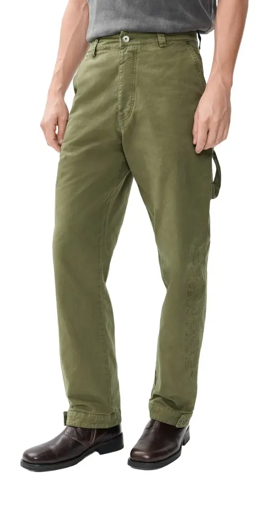 Off-White Racing Staff Straight Pants