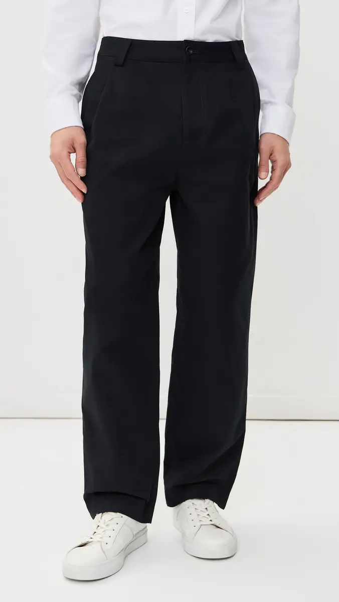 Aaron Levine Double Pleated Workwear Pants | Thumbnail 2