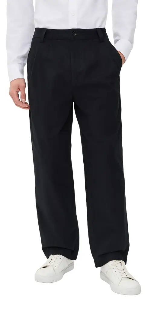 Aaron Levine Double Pleated Workwear Pants