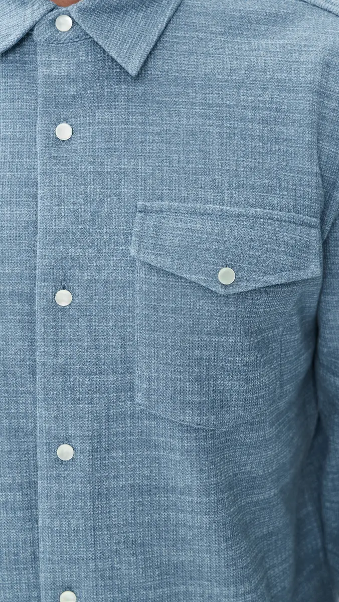 Simkhai Carter Refined Shacket | Thumbnail 6