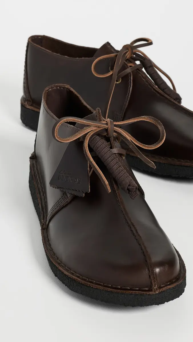 Clarks Desert Trek Leather Shoes | Thumbnail 4 Clarks Desert Trek Leather Shoes | Thumbnail 4