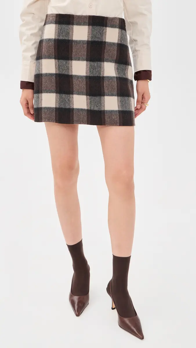 Theory Wool Blend Mini Skirt | Thumbnail 2 Theory Wool Blend Mini Skirt | Thumbnail 2