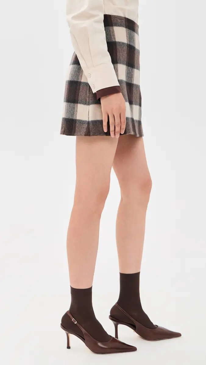Theory Wool Blend Mini Skirt | Thumbnail 4 Theory Wool Blend Mini Skirt | Thumbnail 4