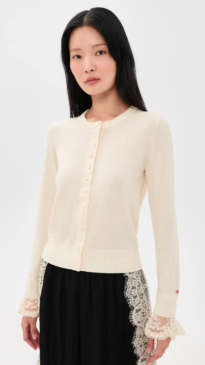 Sea Danielle Pearl Button Cardigan | Thumbnail 2