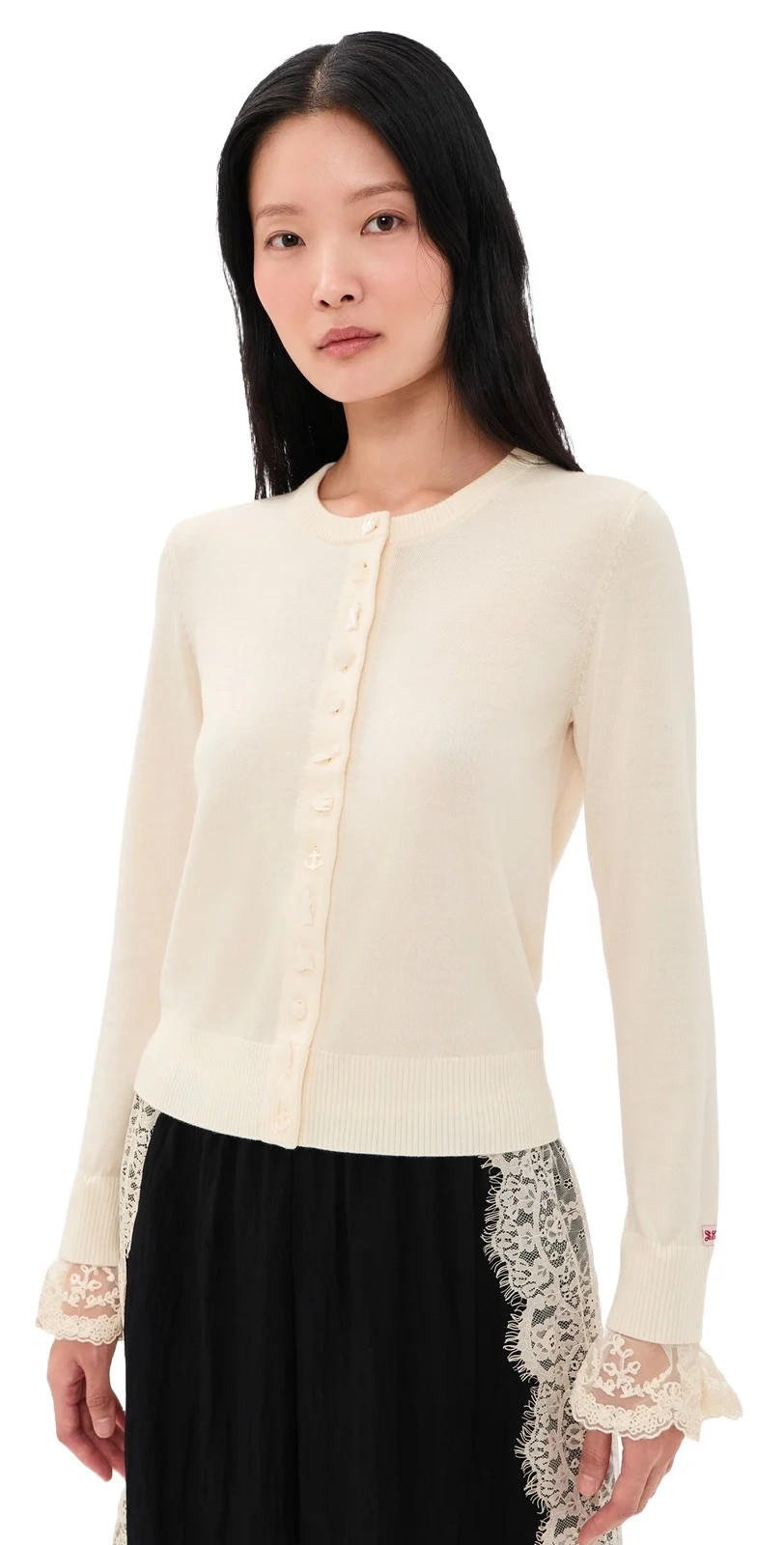 Sea Danielle Pearl Button Cardigan