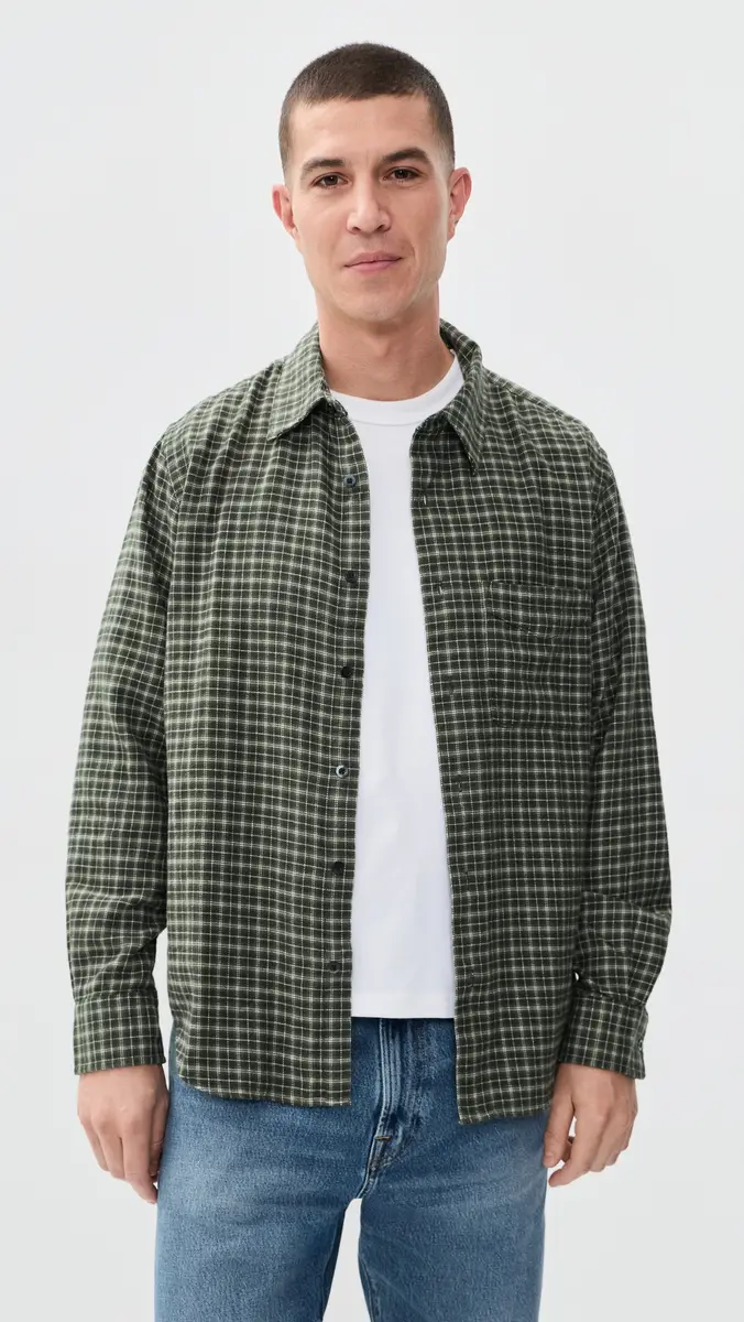 Madewell Lightweight Flannel Shirt | Thumbnail 2 Madewell Lightweight Flannel Shirt | Thumbnail 2