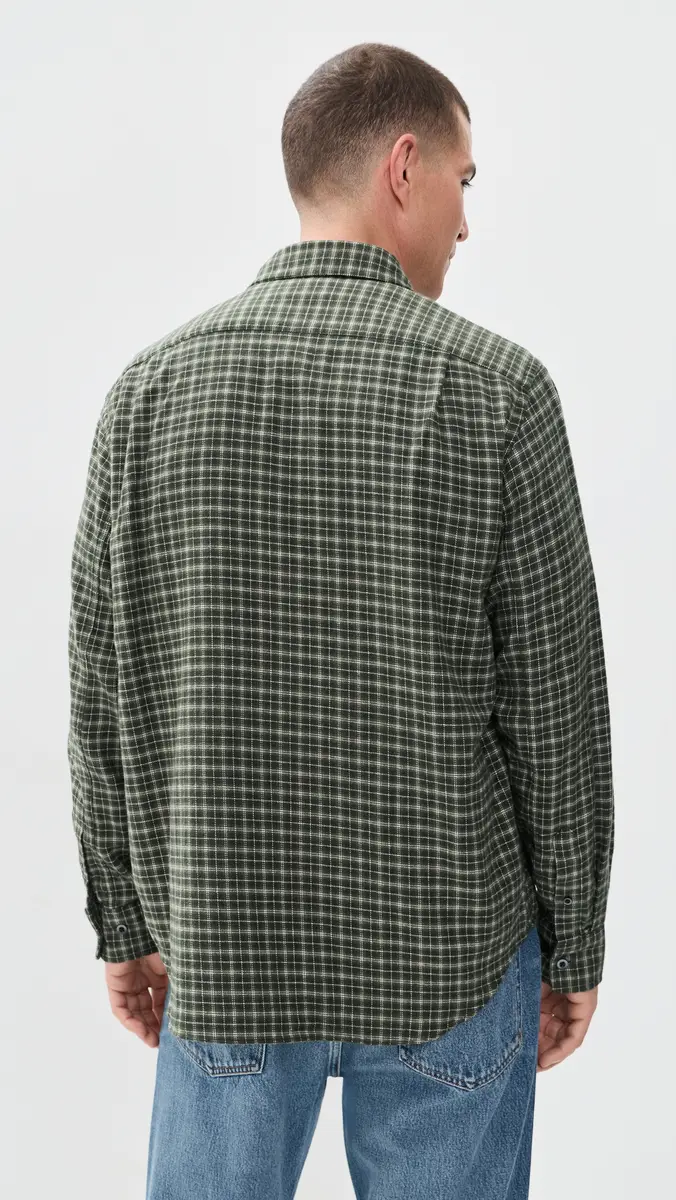 Madewell Lightweight Flannel Shirt | Thumbnail 3 Madewell Lightweight Flannel Shirt | Thumbnail 3