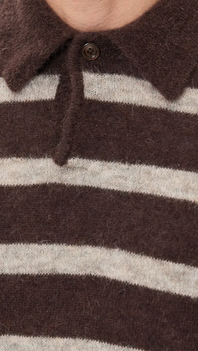 Norse Projects Gudme Baby Alpaca Stripe Polo | Thumbnail 6 Norse Projects Gudme Baby Alpaca Stripe Polo | Thumbnail 6