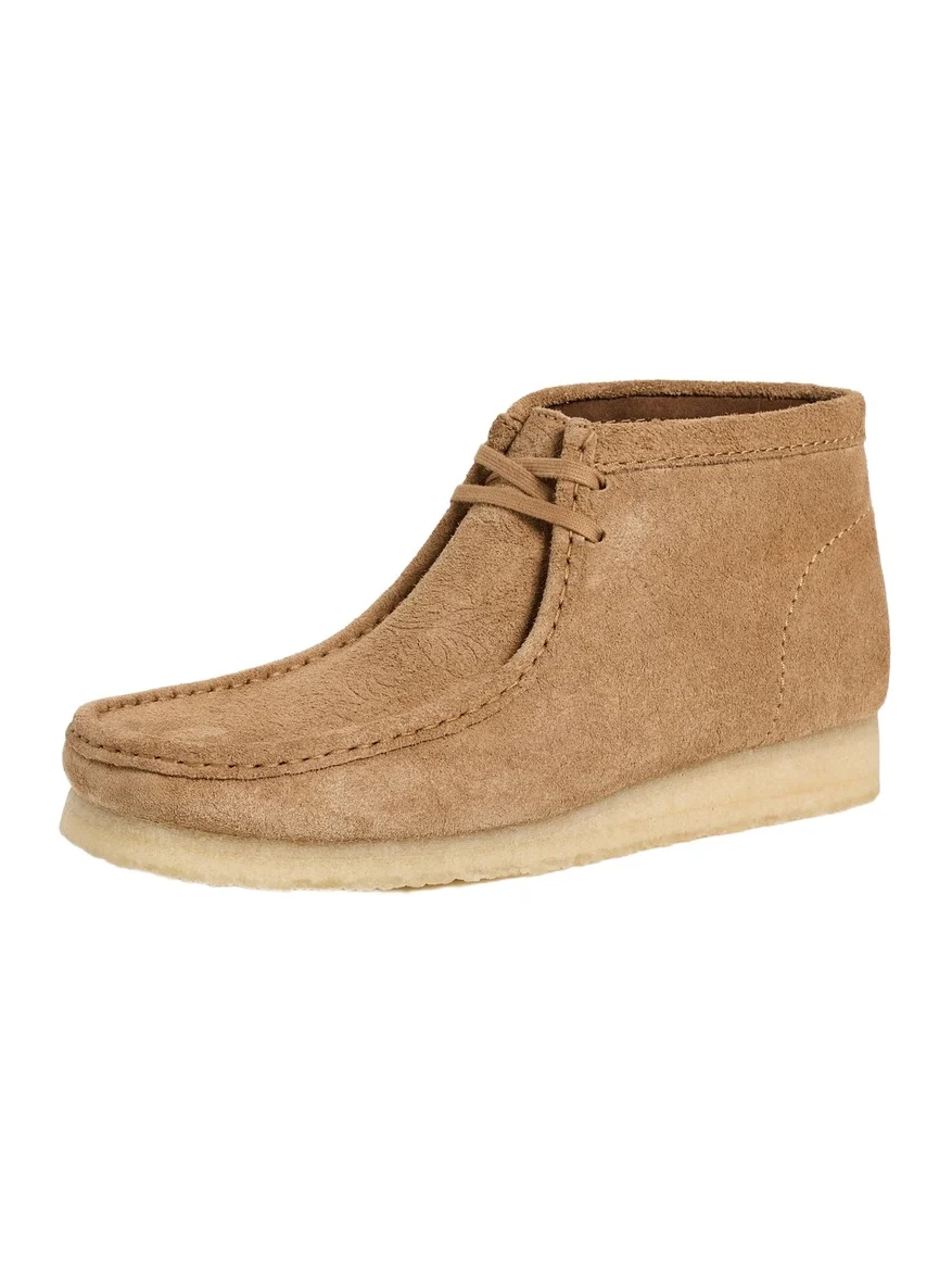 Clarks Embossed Wallabee Boots