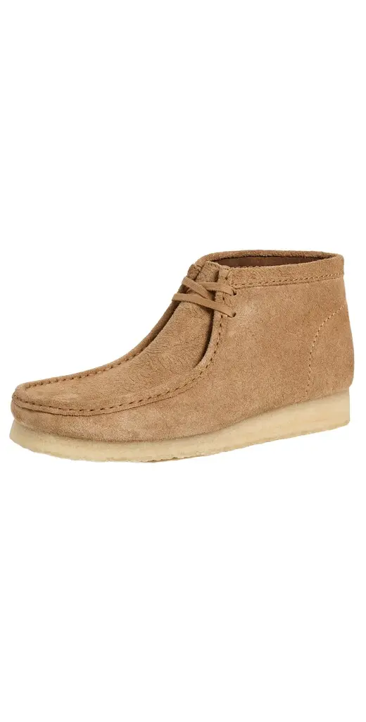 Clarks Embossed Wallabee Boots