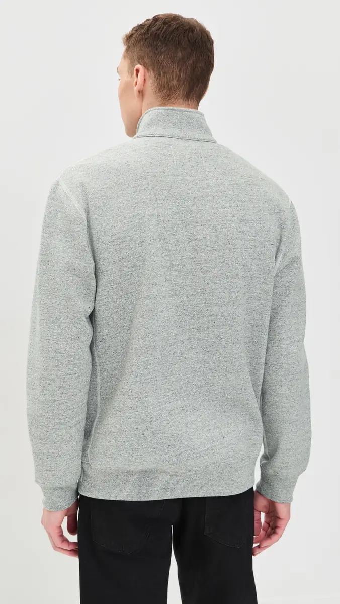 REIGNING CHAMP Brushed Fleece Standard Quarter Zip | Thumbnail 3 REIGNING CHAMP Brushed Fleece Standard Quarter Zip | Thumbnail 3