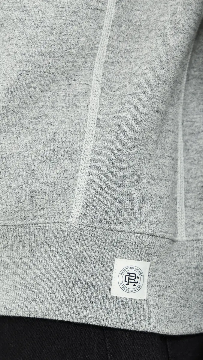 REIGNING CHAMP Brushed Fleece Standard Quarter Zip | Thumbnail 6 REIGNING CHAMP Brushed Fleece Standard Quarter Zip | Thumbnail 6