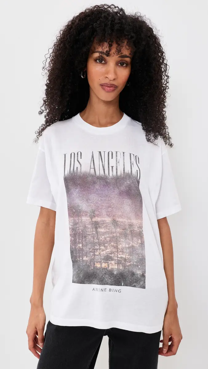 Anine Bing Cade Los Angeles Tee | Thumbnail 2