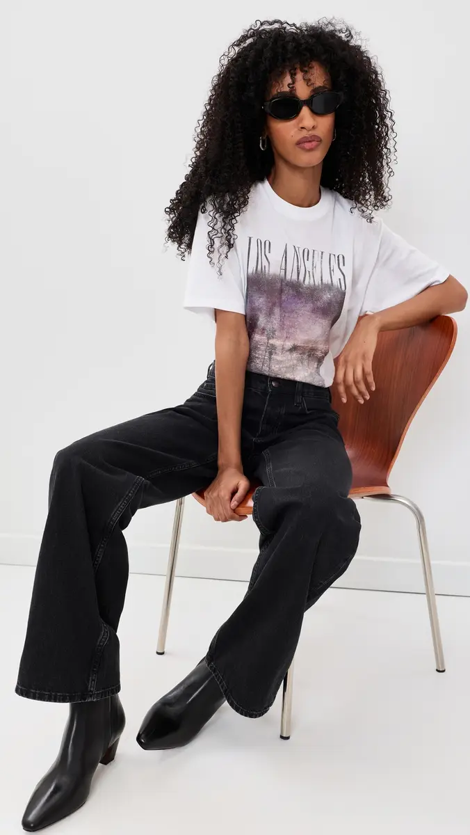 Anine Bing Cade Los Angeles Tee | Thumbnail 5