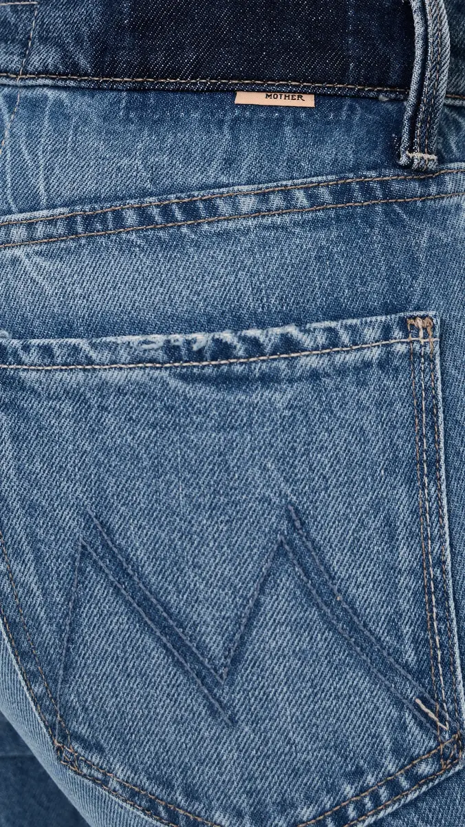 Mother Bookie Slit Twist Heel Fray Jeans | Thumbnail 6 Mother Bookie Slit Twist Heel Fray Jeans | Thumbnail 6