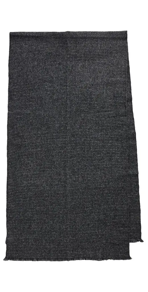 Vince Marled Micro Houndstooth Scarf