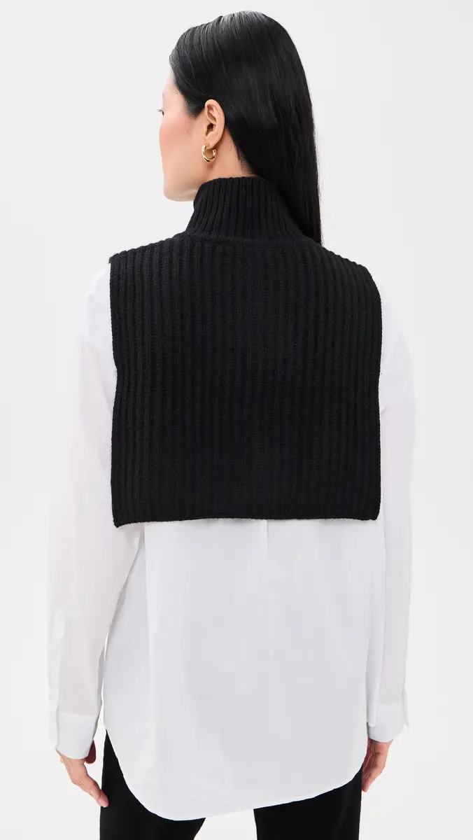 White + Warren Cashmere Blend Collar Dickie | Thumbnail 5 White + Warren Cashmere Blend Collar Dickie | Thumbnail 5