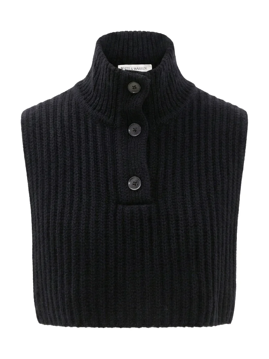 White + Warren Cashmere Blend Collar Dickie