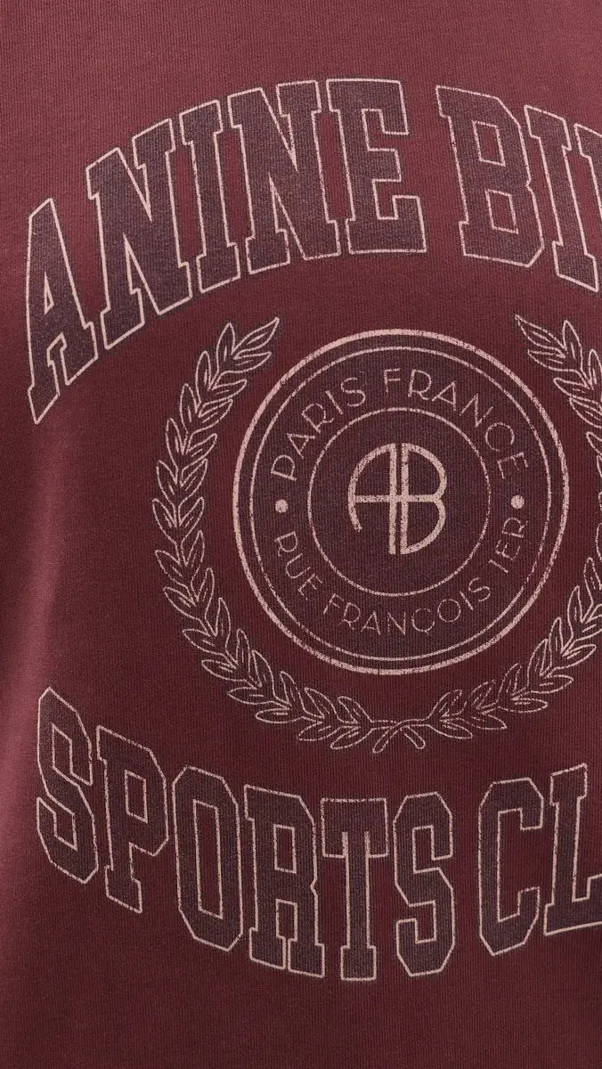 Anine Bing Miles Collegiate Sweatshirt | Thumbnail 6
