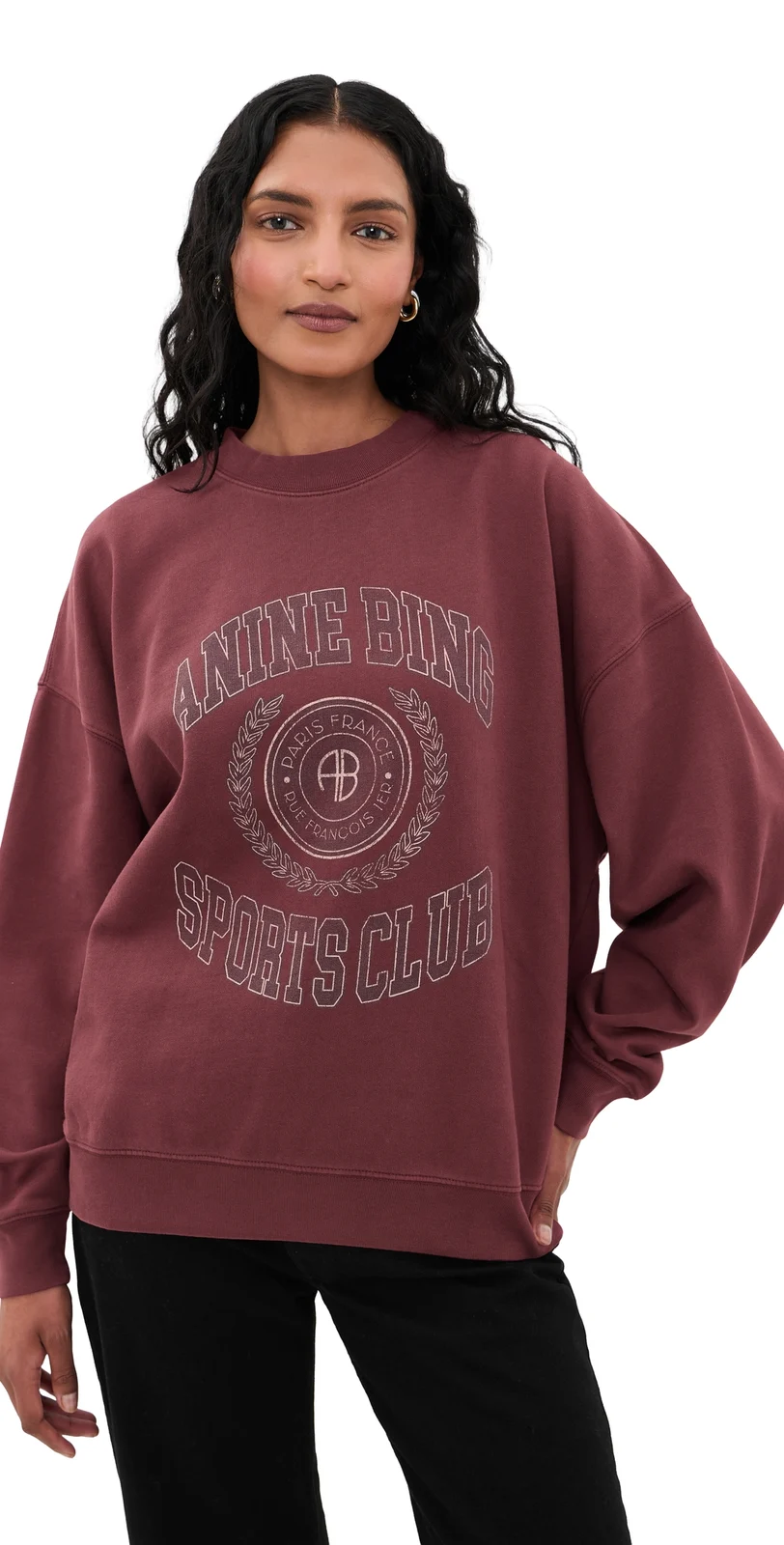 Anine Bing Miles Collegiate Sweatshirt