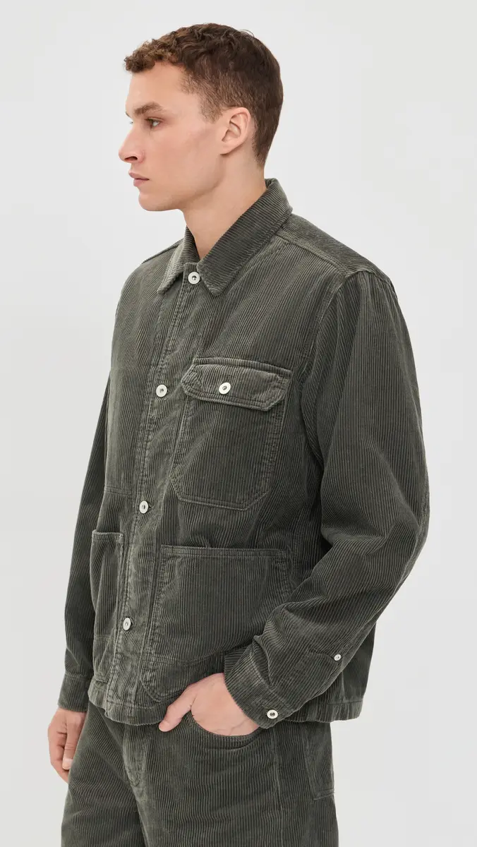Norse Projects Vrigsted Wide Wale Corduroy Chore Jacket | Thumbnail 4 Norse Projects Vrigsted Wide Wale Corduroy Chore Jacket | Thumbnail 4