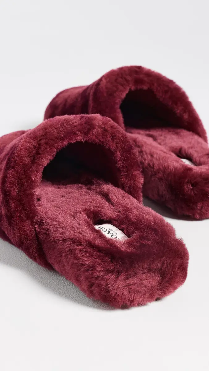 Coach Shearling Slippers | Thumbnail 4 Coach Shearling Slippers | Thumbnail 4