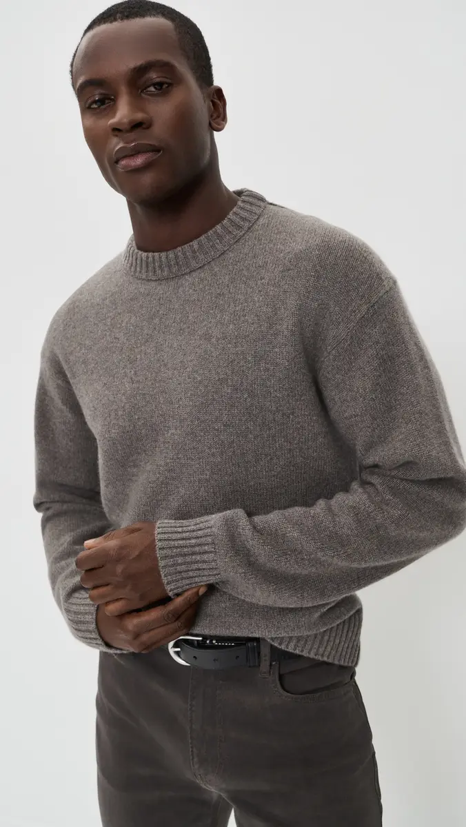 Frame Cashmere Crewneck Sweater | Thumbnail 2 Frame Cashmere Crewneck Sweater | Thumbnail 2