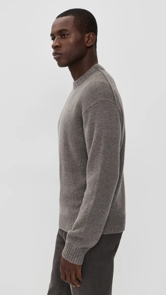 Frame Cashmere Crewneck Sweater | Thumbnail 4 Frame Cashmere Crewneck Sweater | Thumbnail 4
