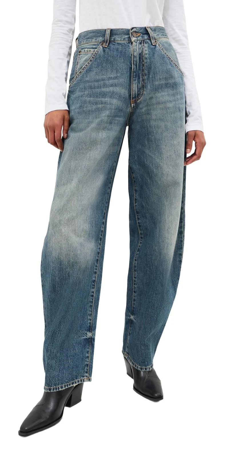 DARKPARK Khris Barrel Leg Jeans