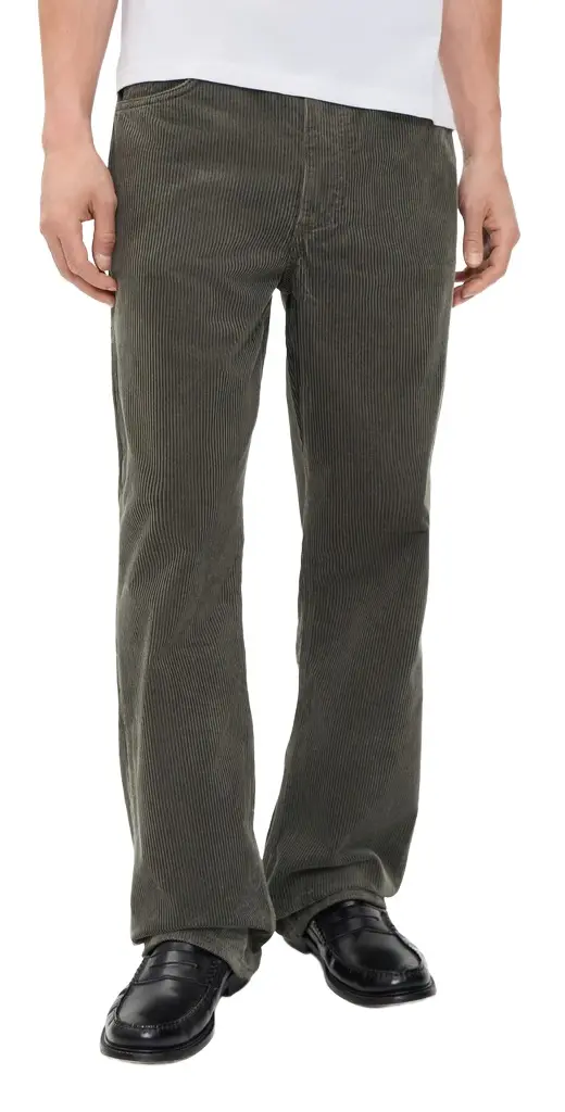 Norse Projects Korshavn Relaxed Wide Leg Corduroy Pants