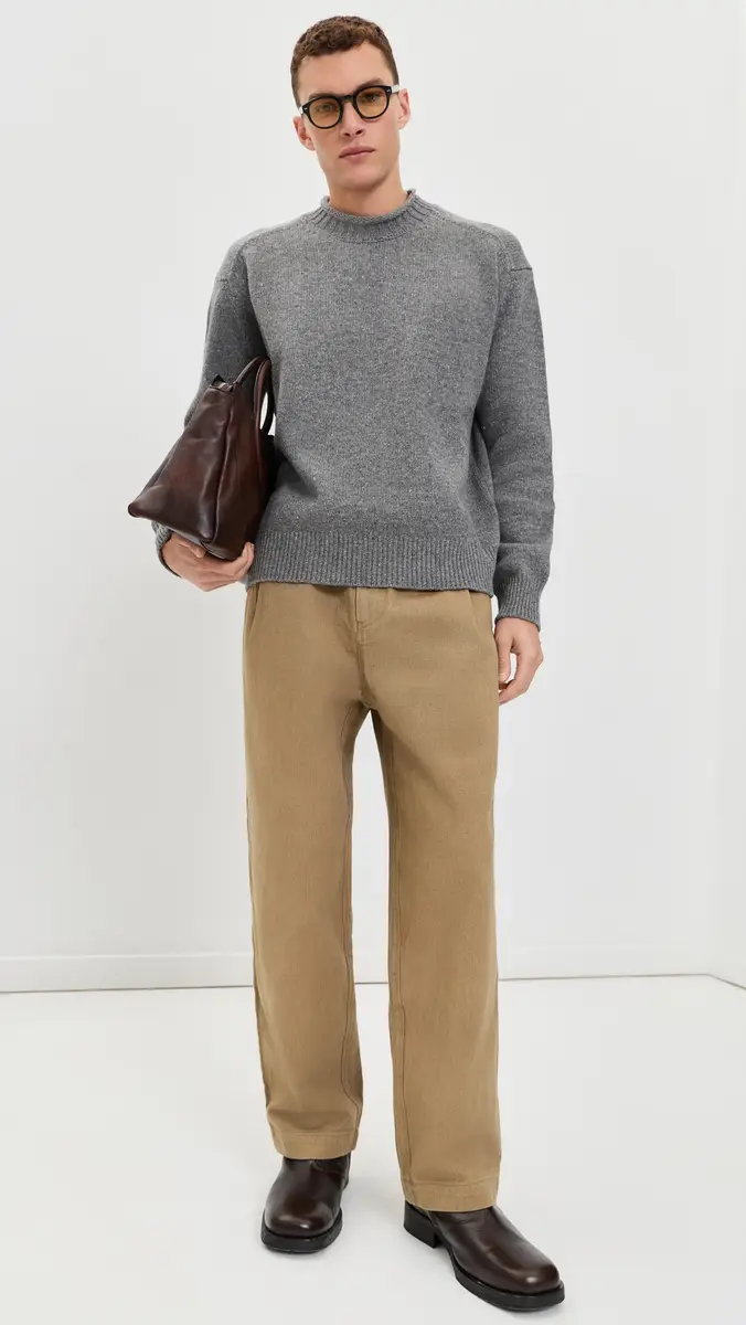 Aaron Levine Sulphur Dyed Double Pleat Pants | Thumbnail 5 Aaron Levine Sulphur Dyed Double Pleat Pants | Thumbnail 5